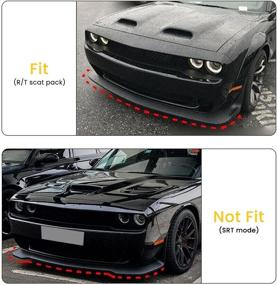 img 2 attached to Hoolcar Splitter Protector 2015 2021 Challenger