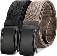ks ratchet silding stepless precise men's accessories and belts: elevate your style with unparalleled precision logo