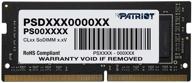 patriot signature line series ddr4 16gb (1 x 16gb) 3200mhz sodimm модуль памяти, односторонний (1-ый ранг) логотип