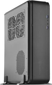img 3 attached to 💻 SilverStone SST-FTZ01B-E Aluminum ITX Small Form Factor Computer Case with Riser & ATX PSU Support