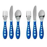 🍴 stainless steel kiddy cutlery for kids at gerber home store logo