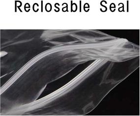img 1 attached to Reclosable Plastic Ziplock Sealing Storage Packaging & Shipping Supplies