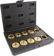 dct brass router template guides bushing set with case - porter-cable guide bushings 5/16 to 1 inch логотип