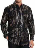 👔 stylish wedding banquet nightclub ballroom men's shirts: elevate your look with class! logo