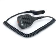 🎤 enhance communication efficiency with the motorola pmmn4062a remote speaker microphone featuring impres audio (black) logo