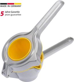 img 3 attached to 🍋 Westmark Limona Fruit Juicer Press, Manual, Gray/Yellow, 9.37 x 5.118 x 2.992 inches