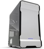 фантекс ph-es314etg_gs evolv matx версия с закаленным стеклом, алюминиевый корпус с rgb подсветкой микробашня цвет серебряная галактика (silver galaxy) логотип