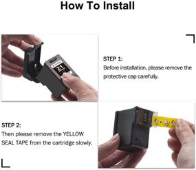 img 3 attached to 🖨️ GPC Image Remanufactured Ink Cartridge Replacement for HP 21 C9351AN- Compatible with FAX 3180, Deskjet F380, PSC 1401, and More (2-Black)