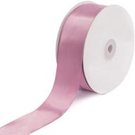 🎀 creative ideas solid satin ribbon - premium quality rosy mauve ribbon, 1-1/2-inch by 50 yard logo