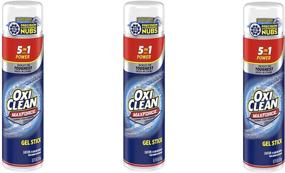 img 3 attached to OxiClean Max Force Gel Stick, 6.2 Oz (3-Pack) - Powerful Stain Removal for Stubborn Stains!