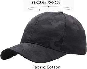 img 2 attached to 🧢 Adjustable Camouflage Baseball Headdress for Boys - Foetest Boys' Accessories