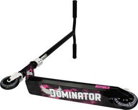 img 2 attached to Dominator Bomber Pro Scooter in Sleek Black and Vibrant Pink - Boost Your Ride Experience!