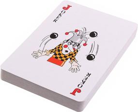 img 1 attached to 🎴 Giant 5 x 7 Inch Large Poker Index Playing Cards - Premium Quality & Easy to Read