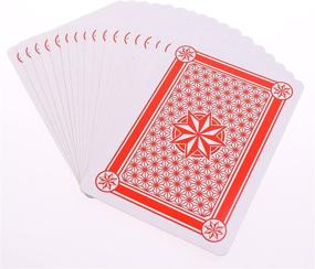 img 3 attached to 🎴 Giant 5 x 7 Inch Large Poker Index Playing Cards - Premium Quality & Easy to Read