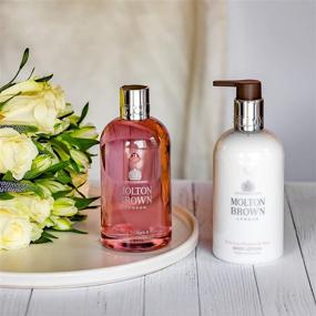 img 1 attached to 🌹 Molton Brown Delicious Rhubarb and Rose Body Wash - Luxurious 10 Fl Oz Scented Cleanser