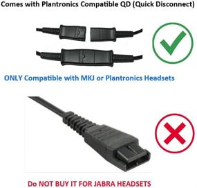 img 2 attached to Совместимый соединительный вариант Plantronics MKJ