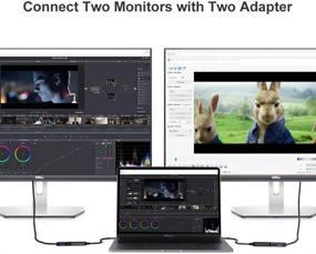 img 3 attached to 💻 Адаптер USB C к DisplayPort высокого качества | Поддерживает разрешение 4K@60 Гц | CableCreation | Совместимость: Oculus Rift S, MacBook Pro 2020, Mac Mini, ChromeBook Pixel, iPad Pro, Galaxy S20/S10 | Цвет: Черный