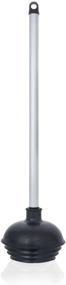 img 4 attached to NEIKO 60166A All-Angle Toilet Plunger with Aluminum Handle - Heavy-Duty, Bathroom Necessity - Black, 1-Pack