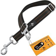 🐶 universal dog seatbelt - adjustable tether for secure pet travel in cars. pet seat belts for small and large dogs - ensuring safety and comfort during car rides logo