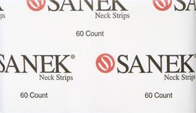 img 1 attached to 💇 Sanek Display Neck Strips: 60 Count, Pack of 12 - Superior Quality Hair Salon Essentials!