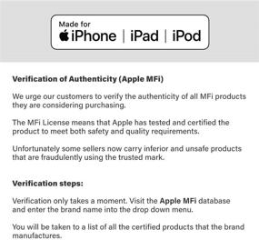 img 3 attached to Гальванокс сертифицированный адаптер зарядного устройства для iPhone