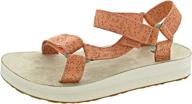 👡 women's lightweight flip flop shoes - teva universal strapping logo