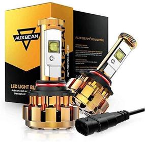 img 4 attached to 🔆 Auxbeam 9005 LED Bulbs: 9005 HB3 High-Intensity Conversion Kit - 60W, 6000lm, XHP50 LED Chips, F-16 Series (Pack of 2)