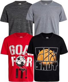 img 4 attached to 👕 Performance T Shirts for Boys in Football: Boys' Clothing and Active Gear