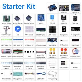 img 3 attached to 🔌 Exploring Arduino IDE: KINREA Project Super Starter Kit with Tutorial, Controller Board, LCD1602, Servo, Stepper Motor, Relay, and More!