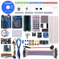 🔌 exploring arduino ide: kinrea project super starter kit with tutorial, controller board, lcd1602, servo, stepper motor, relay, and more! logo