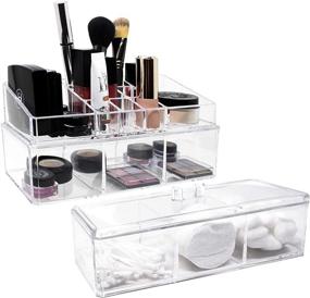 img 1 attached to Ikee Design Cosmetics Bathroom Organizers