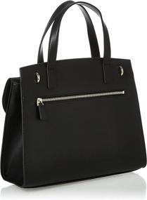 img 3 attached to GUESS VG811306 BLA Hensely Satchel Women's Handbags & Wallets