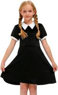 besserbay halloween toddler wednesday cosplay girls' clothing and dresses logo