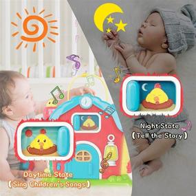 img 1 attached to 🎵 HISTOYE Musical Barn Activity Cube Learning Toys for 1 Year Old Developmental Toddler Early Education Toys 12-18 Months Interactive Toys for 1 2 3 4 Year Old Boys and Girls