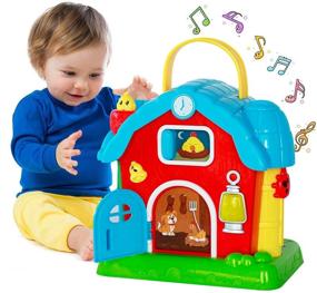 img 4 attached to 🎵 HISTOYE Musical Barn Activity Cube Learning Toys for 1 Year Old Developmental Toddler Early Education Toys 12-18 Months Interactive Toys for 1 2 3 4 Year Old Boys and Girls