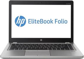 img 2 attached to 💼 HP Folio 9470M Elitebook UltraBook: High Performance, Light Weight Business Laptop with Intel Core i7-3667U, 8GB RAM, 128GB SSD, Win 10 Pro (Renewed)