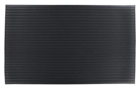 img 1 attached to 🔽 Guardian Air Step Anti-Fatigue Floor Mat: Vinyl 27"x60", Black - Reduce Fatigue & Discomfort, Customizable Fit