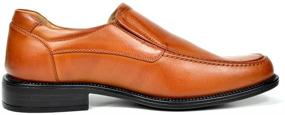 img 1 attached to Bruno Goldman 02 Leather Square Loafers Men's Shoes for Loafers & Slip-Ons