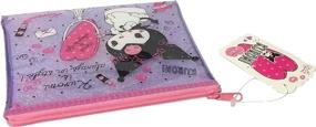 img 2 attached to 👛 Cute Sanrio Kuromi Mini Pouch Zipper Case Bag – Compact and Stylish Accessories Cosmetic Flat Vinyl Bag (14x12cm)