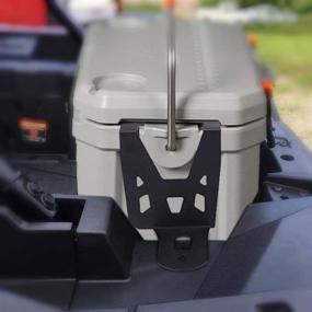 img 4 attached to 🧊 Efficiently Secure Your Ozark 26 Cooler with kemimoto RZR Cooler Mounting Brackets - Polaris RZR/XP/Turbo Compatible (Pack of 2)