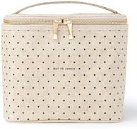 👜 canvas lunch tote, deco dots (out to lunch) by kate spade new york logo