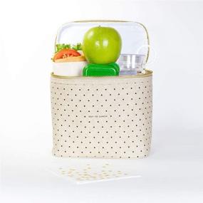 img 2 attached to 👜 Canvas Lunch Tote, Deco Dots (Out To Lunch) by Kate Spade New York