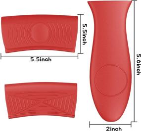 img 3 attached to Resistant Silicone Skillets Griddles Aluminum