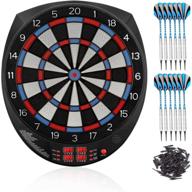 🎯 biange 18" digital dartboard set: 27 games, 243 variants, soft tip, regulation size, 6 18g darts, 100 tips, supports up to 16 players логотип