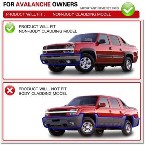 img 3 attached to Сборка фар DWVO совместима с Chevy Avalanche Silverado 1500 2500 3500 2003-2006/ Chevrolet Silverado Classic 2007 (Led DRL Clear)