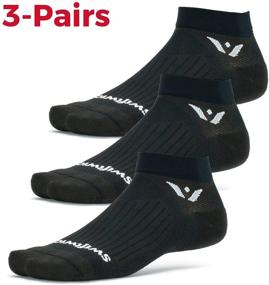 img 3 attached to 🏃 Swiftwick Compression: Ultimate Breathable Gear for Running and Cycling