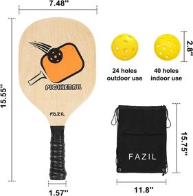 img 2 attached to FAZIL Pickleball Paddle Set Carry