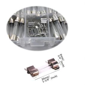 img 3 attached to IZTOSS 72Pcs 6X30Mm Fast Blow Assorted Fuses - Premium Quality Electrical Fuses for Reliable Protection