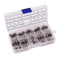 iztoss 72pcs 6x30mm fast blow assorted fuses - premium quality electrical fuses for reliable protection logo