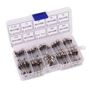 img 4 attached to IZTOSS 72Pcs 6X30Mm Fast Blow Assorted Fuses - Premium Quality Electrical Fuses for Reliable Protection